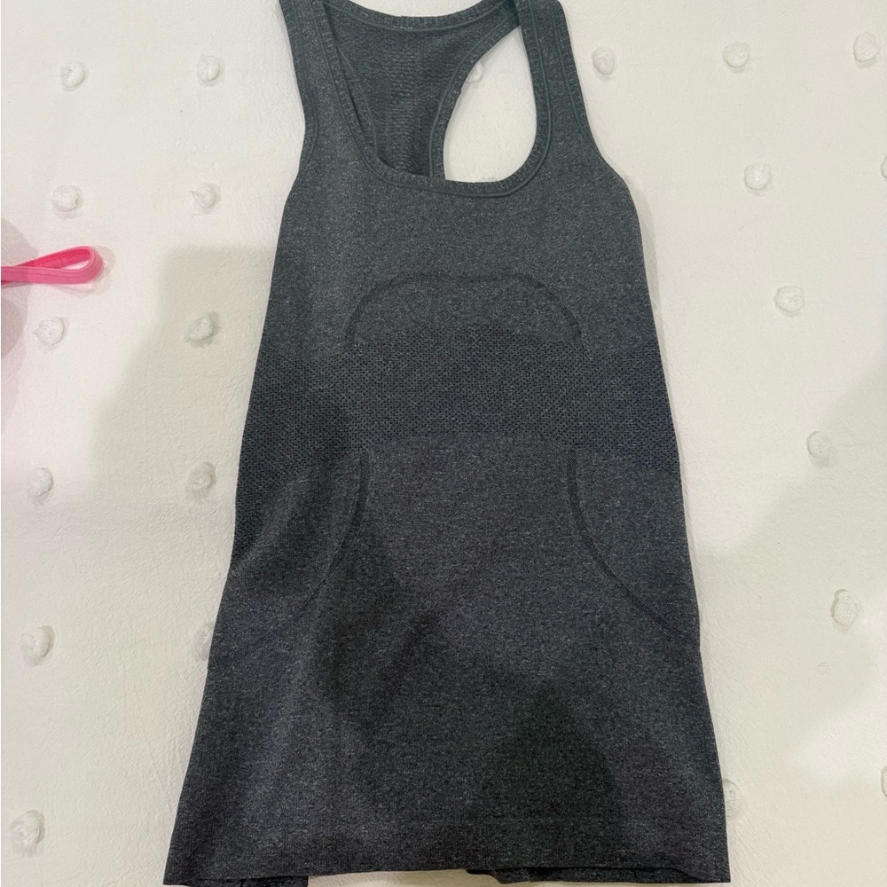 lululemon athletica Dark Gray Tank Top